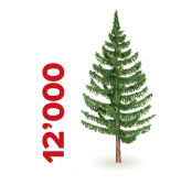 Pictogramme 12 000 arbres