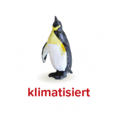 Piktogramm klimatisiert mit Pinguin